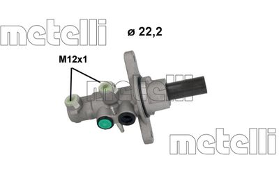 Brake Master Cylinder METELLI 05-1201