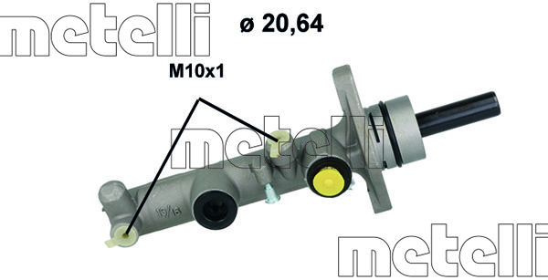 METELLI 05-1206 Brake Master Cylinder