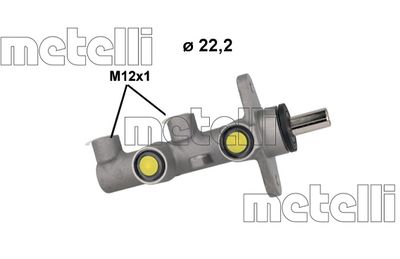Brake Master Cylinder METELLI 05-1207