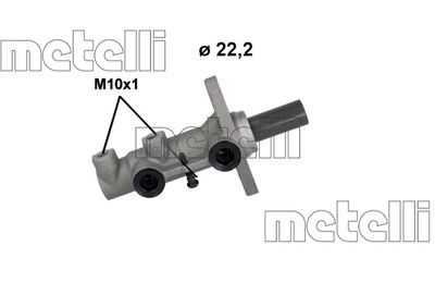 Brake Master Cylinder METELLI 05-1208