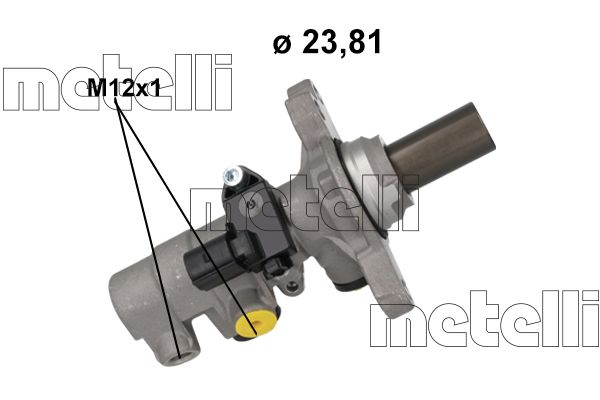 METELLI 05-1216 Brake Master Cylinder