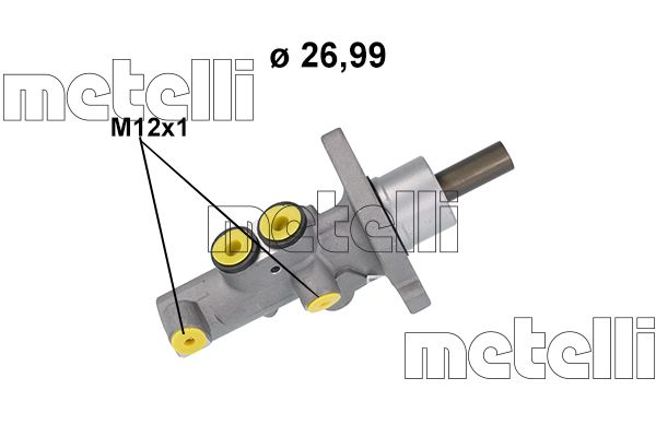 METELLI 05-1218 Brake Master Cylinder