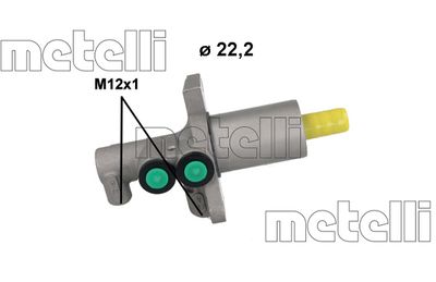 Brake Master Cylinder METELLI 05-1224