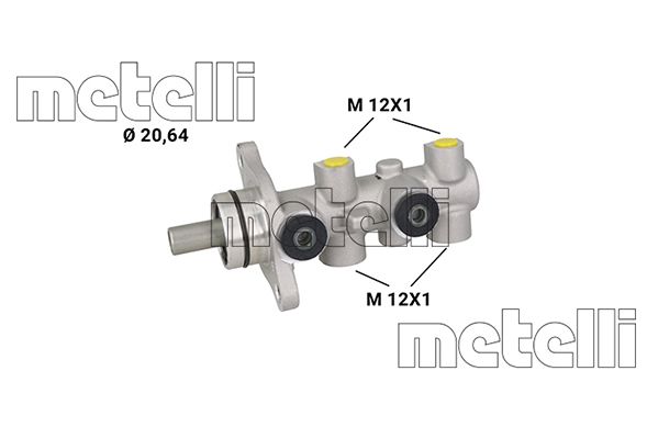 METELLI 05-1226 Brake Master Cylinder