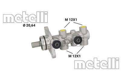 Brake Master Cylinder METELLI 05-1226