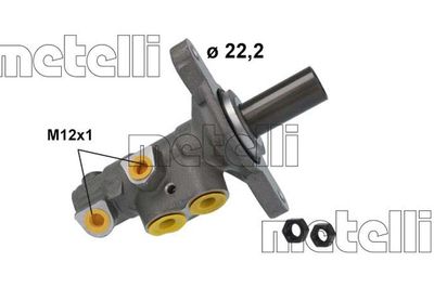 Brake Master Cylinder METELLI 05-1227