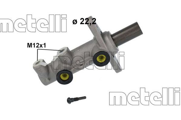 METELLI 05-1236 Brake Master Cylinder