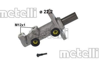 Brake Master Cylinder METELLI 05-1236