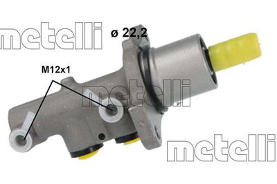 Brake Master Cylinder METELLI 05-1237