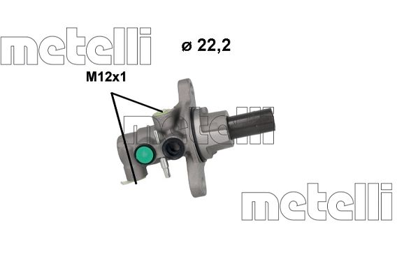 METELLI 05-1238 Brake Master Cylinder