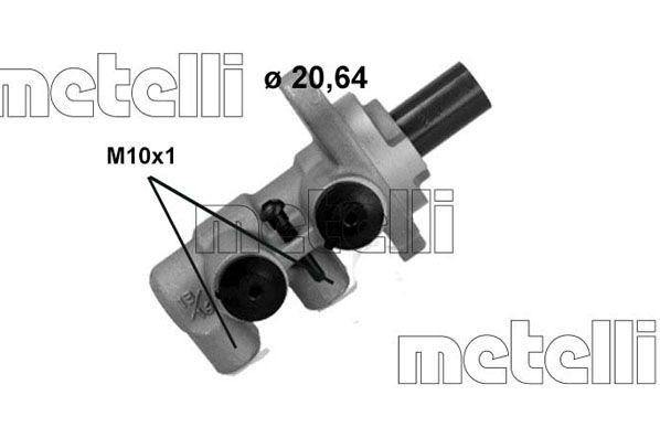 METELLI 05-1240 Brake Master Cylinder