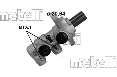 Brake Master Cylinder METELLI 05-1240