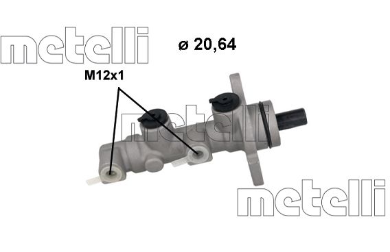 METELLI 05-1245 Brake Master Cylinder