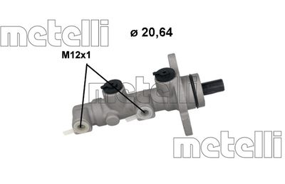 Brake Master Cylinder METELLI 05-1245