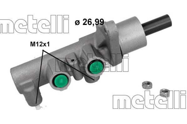 METELLI 05-1248 Brake Master Cylinder