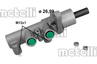 Brake Master Cylinder METELLI 05-1248