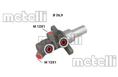 Brake Master Cylinder METELLI 05-1254