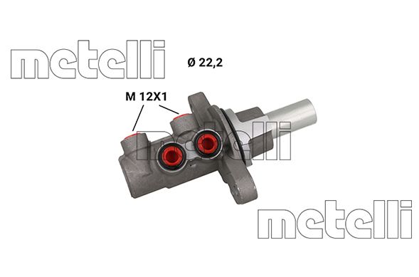 METELLI 05-1255 Brake Master Cylinder