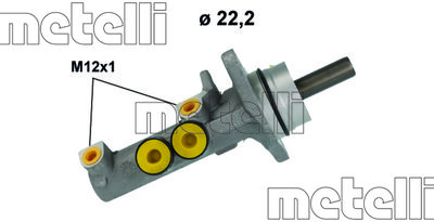 Brake Master Cylinder METELLI 05-1258