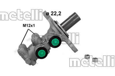 Brake Master Cylinder METELLI 05-1262