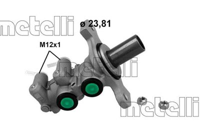 Brake Master Cylinder METELLI 05-1273