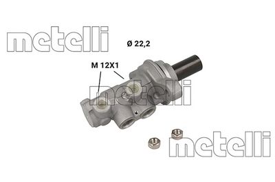 Brake Master Cylinder METELLI 05-1280