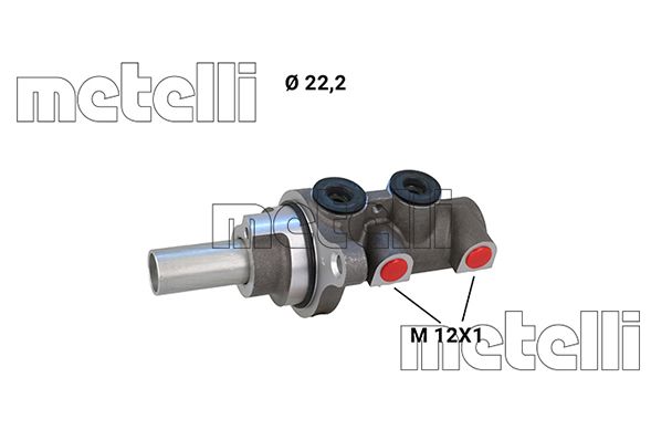 METELLI 05-1288 Brake Master Cylinder