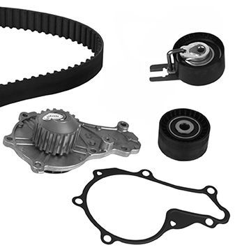 Water Pump & Timing Belt Kit METELLI 30-0938-1