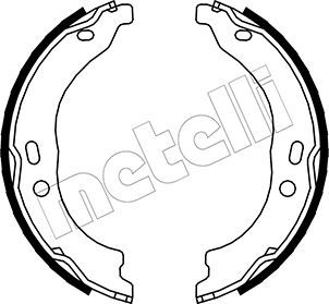 METELLI 53-0094 Brake Shoe Set, parking brake