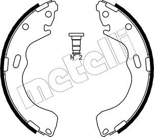 METELLI 53-0216 Brake Shoe Set