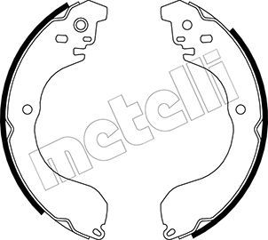 Brake Shoe Set METELLI 53-0296