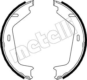 METELLI 53-0479 Brake Shoe Set, parking brake