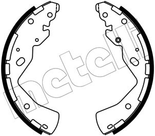 Brake Shoe Set METELLI 53-0668
