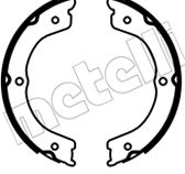 Brake Shoe Set, parking brake METELLI 53-0690