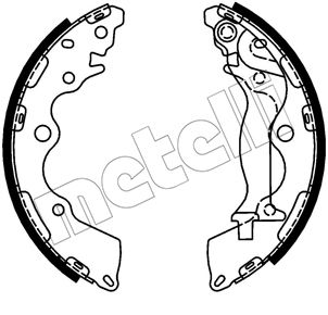 Brake Shoe Set METELLI 53-0739