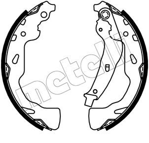 Brake Shoe Set METELLI 53-0744