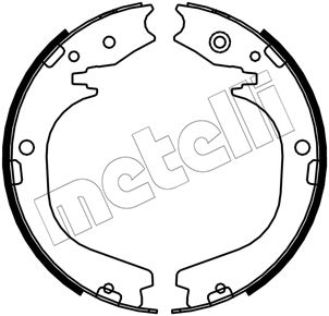Brake Shoe Set, parking brake METELLI 53-0754