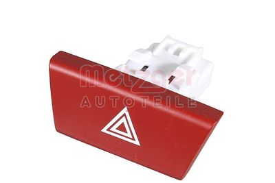 Hazard Warning Light Switch METZGER AUTOTEILE 09161185