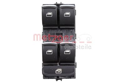 Switch, window regulator METZGER AUTOTEILE 0916992