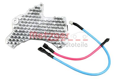 Control Unit, heating/ventilation METZGER AUTOTEILE 0917011