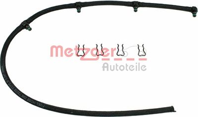 Hose, fuel overflow METZGER AUTOTEILE 0840006