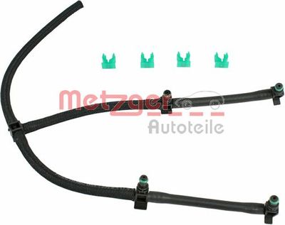 Hose, fuel overflow METZGER AUTOTEILE 0840062