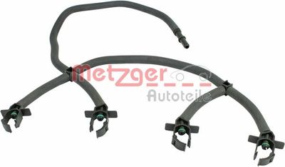 Hose, fuel overflow METZGER AUTOTEILE 0840067