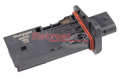 Mass Air Flow Sensor METZGER AUTOTEILE 0890397