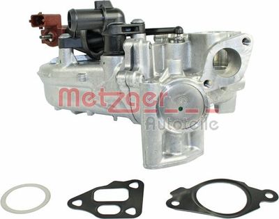 Cooler, exhaust gas recirculation METZGER AUTOTEILE 0892517