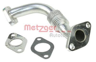 Pipe, EGR valve METZGER AUTOTEILE 0892651