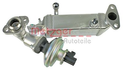 Cooler, exhaust gas recirculation METZGER AUTOTEILE 0892685