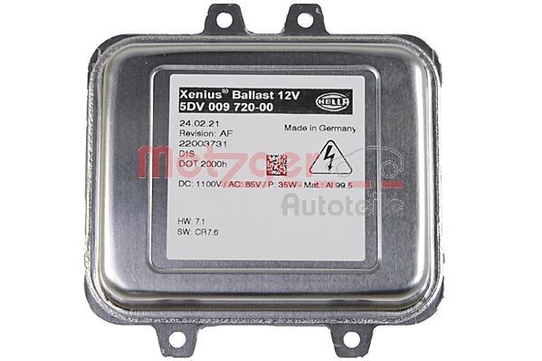 METZGER AUTOTEILE 0896023 Ballast, gas discharge lamp