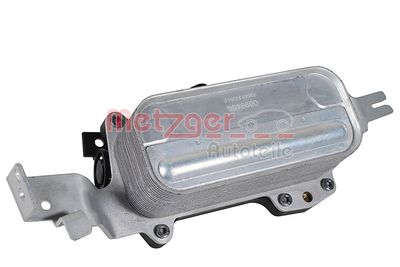 Oil Cooler, automatic transmission METZGER AUTOTEILE 0899406