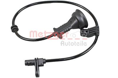 Sensor, wheel speed METZGER AUTOTEILE 09001077